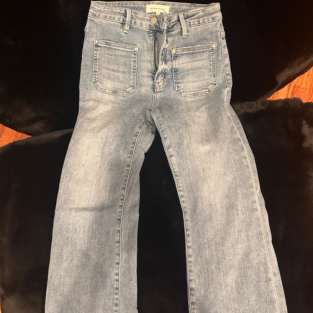 Risen Jeans Light Blue Denim